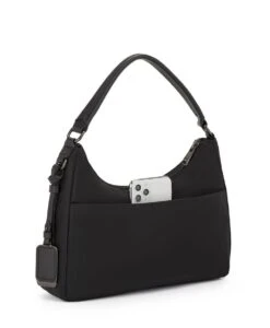 Tumi VOYAGEUR Adelaide Hobo Crossbody BLACK/GUNMETAL -Tumi 146575 T522 hi res alt2 3