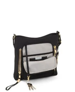 Tumi VOYAGEUR Tyler Crossbody BLACK/GOLD -Tumi 146581 2693 hi res alt3 4 1