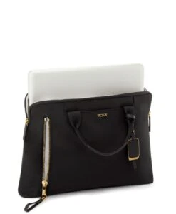 Tumi VOYAGEUR Benin Laptop Carrier BLACK/GOLD 10 Tumi VOYAGEUR Benin Laptop Carrier BLACK/GOLD -Tumi 146584 2693 hi res alt2 3