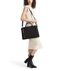 Tumi VOYAGEUR Benin Laptop Carrier BLACK/GOLD 13 Tumi VOYAGEUR Benin Laptop Carrier BLACK/GOLD -Tumi 146584 2693 hi res alt7 8