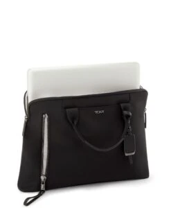 Tumi VOYAGEUR Benin Laptop Carrier BLACK/GUNMETAL -Tumi 146584 T522 hi res alt2 3