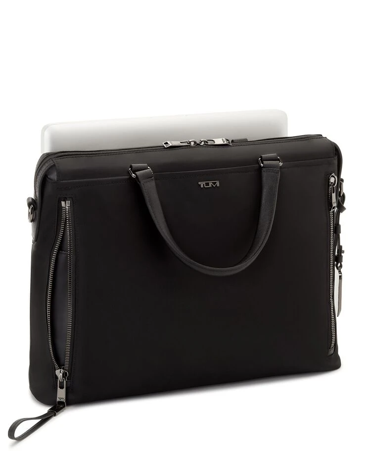 Tumi VOYAGEUR Kendallville Brief BLACK/GUNMETAL 6 Tumi VOYAGEUR Kendallville Brief BLACK/GUNMETAL - Image 4