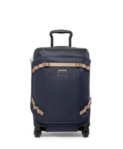 Tumi 45 Tumi ALPHA BRAVO International Front Lid Expandable 4 Wheel Carry On MIDNIGHT NAVY/KHAKI