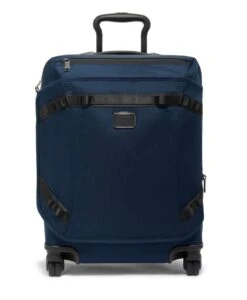 Tumi ALPHA BRAVO Continental Front Lid Expandable 4 Wheel Carry On NAVY