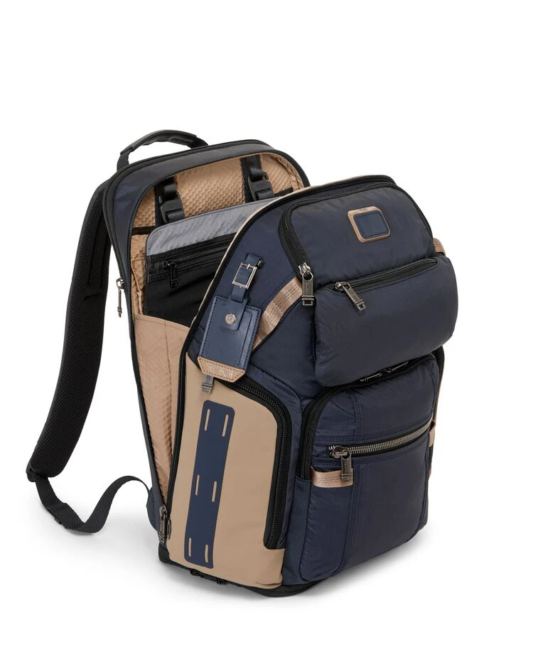 Tumi ALPHA BRAVO Nomadic Backpack MIDNIGHT NAVY/KHAKI 3 Tumi ALPHA BRAVO Nomadic Backpack MIDNIGHT NAVY/KHAKI - Image 2