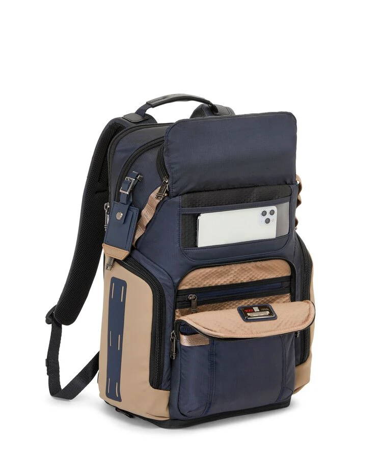 Tumi ALPHA BRAVO Nomadic Backpack MIDNIGHT NAVY/KHAKI 5 Tumi ALPHA BRAVO Nomadic Backpack MIDNIGHT NAVY/KHAKI - Image 4