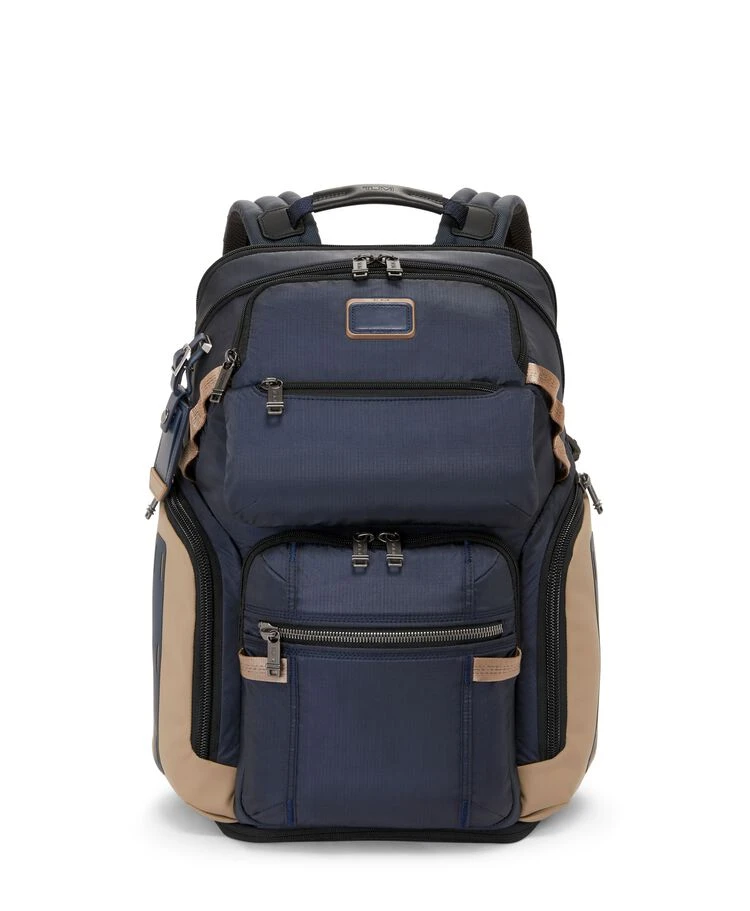 Tumi ALPHA BRAVO Nomadic Backpack MIDNIGHT NAVY/KHAKI 2 Tumi ALPHA BRAVO Nomadic Backpack MIDNIGHT NAVY/KHAKI
