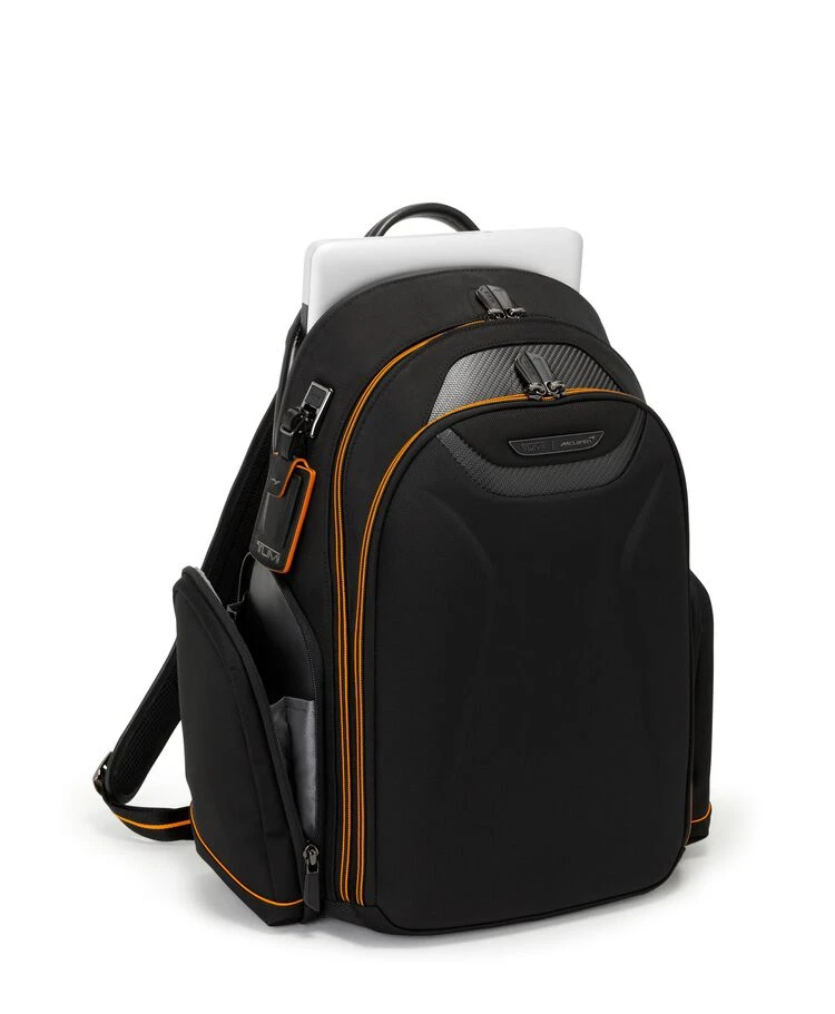 TUMI I MCLAREN Paddock Backpack BLACK 4 TUMI I MCLAREN Paddock Backpack BLACK - Image 2