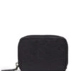 Tumi NASSAU SLG Zip-Around Card Case BLACK EMBOSSED -Tumi 148479 T527 hi res main 1