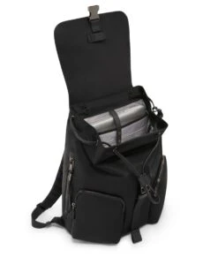Tumi VOYAGEUR Ramsay Backpack BLACK/GUNMETAL 9 Tumi VOYAGEUR Ramsay Backpack BLACK/GUNMETAL -Tumi 148530 T522 hi res alt2 3