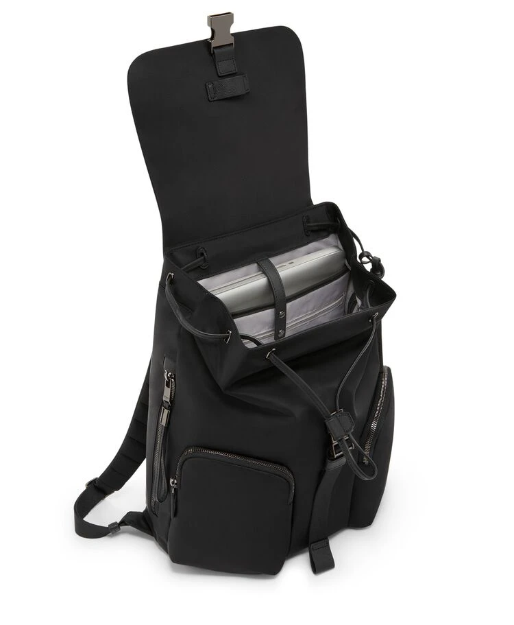 Tumi VOYAGEUR Ramsay Backpack BLACK/GUNMETAL 5 Tumi VOYAGEUR Ramsay Backpack BLACK/GUNMETAL - Image 3