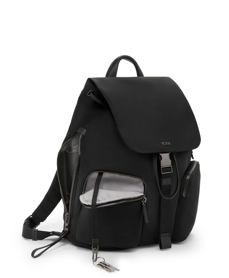 Tumi VOYAGEUR Ramsay Backpack BLACK/GUNMETAL 6 Tumi VOYAGEUR Ramsay Backpack BLACK/GUNMETAL - Image 4