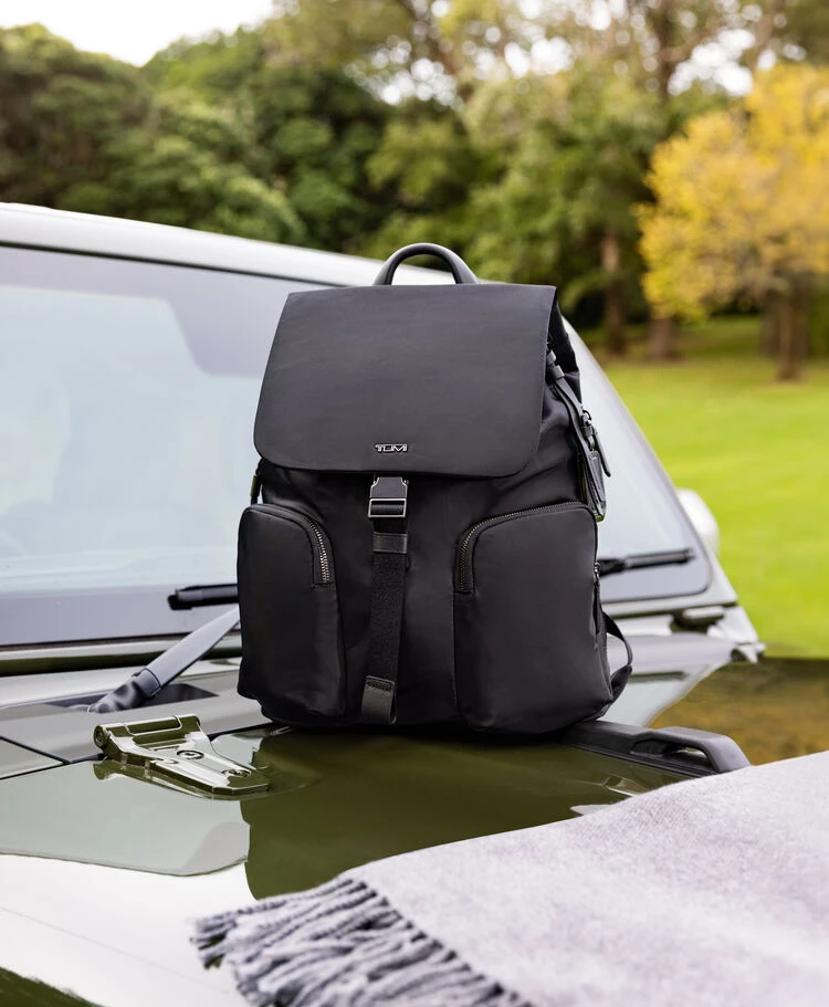 Tumi VOYAGEUR Ramsay Backpack BLACK/GUNMETAL 7 Tumi VOYAGEUR Ramsay Backpack BLACK/GUNMETAL - Image 5