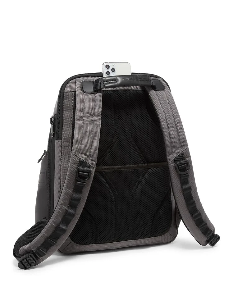 Tumi ALPHA BRAVO NAVIGATION BACKPACK CASTLE GREY 7 Tumi ALPHA BRAVO NAVIGATION BACKPACK CASTLE GREY - Image 5