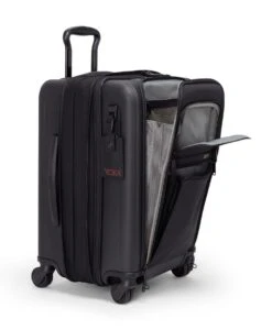 Tumi ALPHA HYBRID International Expandable 4 Wheeled Carry On BLACK -Tumi 148640 1041 hi res alt3 4