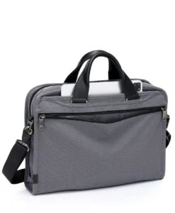 Tumi ALPHA X ORG PORTFOLIO BRIEF METEOR GREY -Tumi 148942 2918 hi res alt3 4